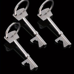 Skeleton Key Bottle Openers Keychain Metal Key Opener for Beer Wine