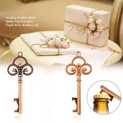 Beer Bottle Opener Wedding Decoration Pendant Retro Gift Crown Key Room Decor