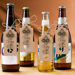 Beer Bottle Opener Wedding Decoration Pendant Retro Gift Crown Key Room Decor