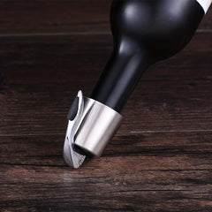 Wine Stopper Stainless Steel Vacuum Bottle Preservation Cork