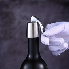 Wine Stopper Stainless Steel Vacuum Bottle Preservation Cork