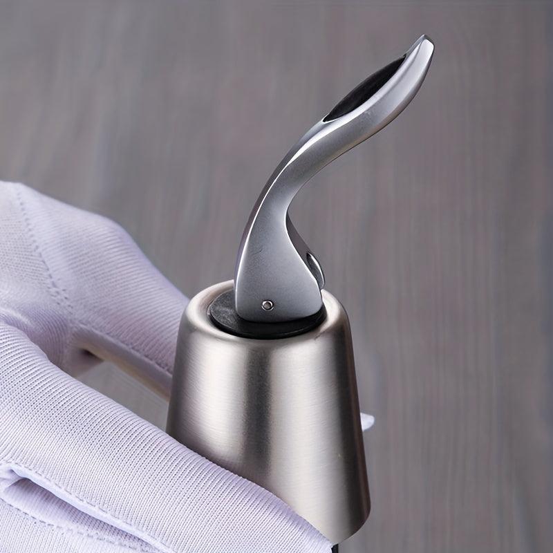 Wine Stopper Stainless Steel Vacuum Bottle Preservation Cork