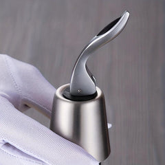 Wine Stopper Stainless Steel Vacuum Bottle Preservation Cork