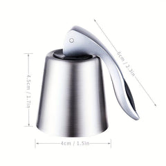 Wine Stopper Stainless Steel Vacuum Bottle Preservation Cork