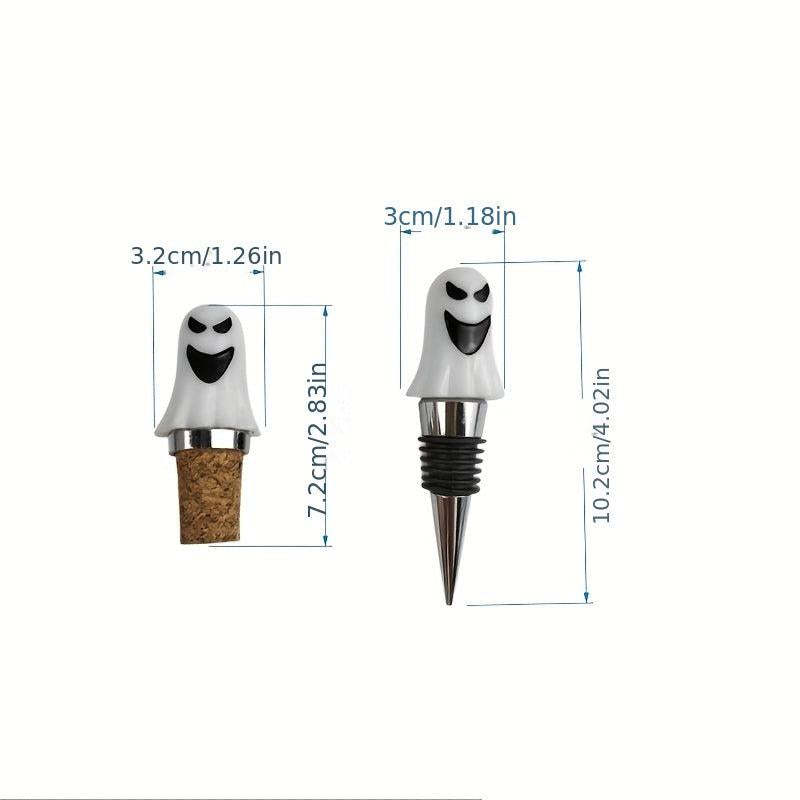 Ghost Wine Stopper Cork Stopper Halloween Party Bar Accessories