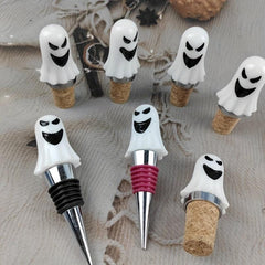 Ghost Wine Stopper Cork Stopper Halloween Party Bar Accessories
