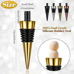 Wine Stopper Stainless Steel Beverage Bottle Preservation Cork