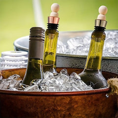 Wine Stopper Stainless Steel Beverage Bottle Preservation Cork
