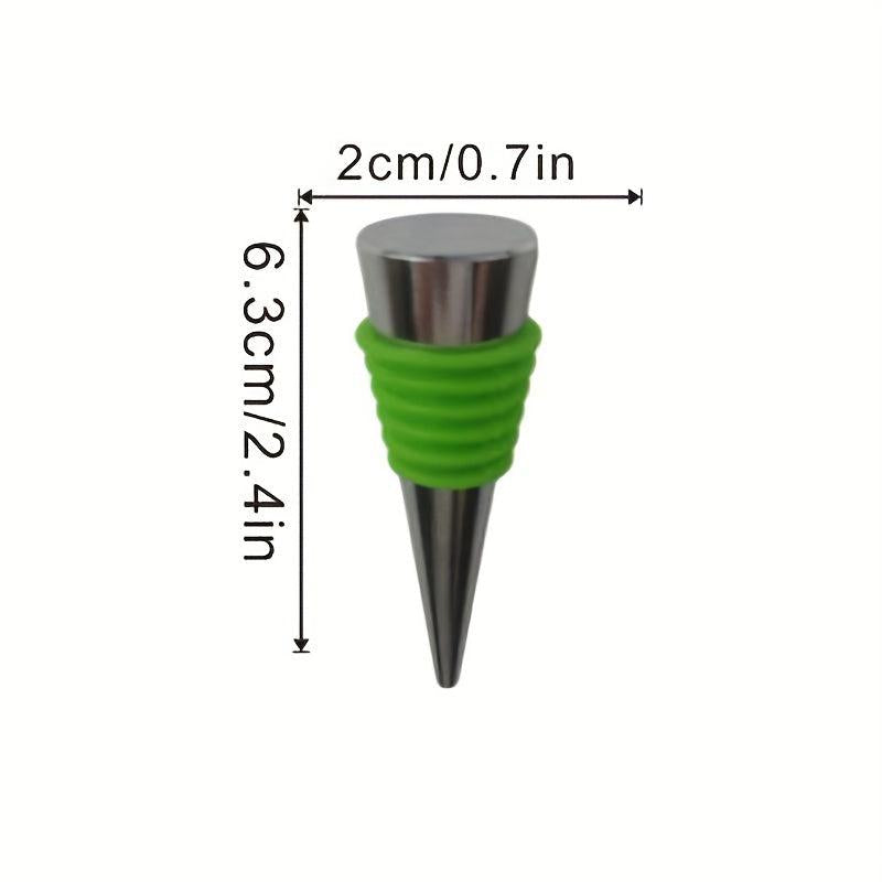 Wine Bottle Stopper Set Circle Design Wine Accessories