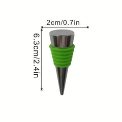 Wine Bottle Stopper Set Circle Design Wine Accessories