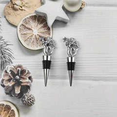 Mermaid Wine Stopper Decorative Ocean Silver Bar Accessories