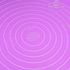 Non-Stick Silicone Pastry Mat 45x59cm for Baking Bread Cookie Making