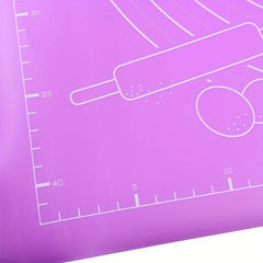 Non-Stick Silicone Pastry Mat 45x59cm for Baking Bread Cookie Making