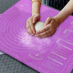 Non-Stick Silicone Pastry Mat 45x59cm for Baking Bread Cookie Making