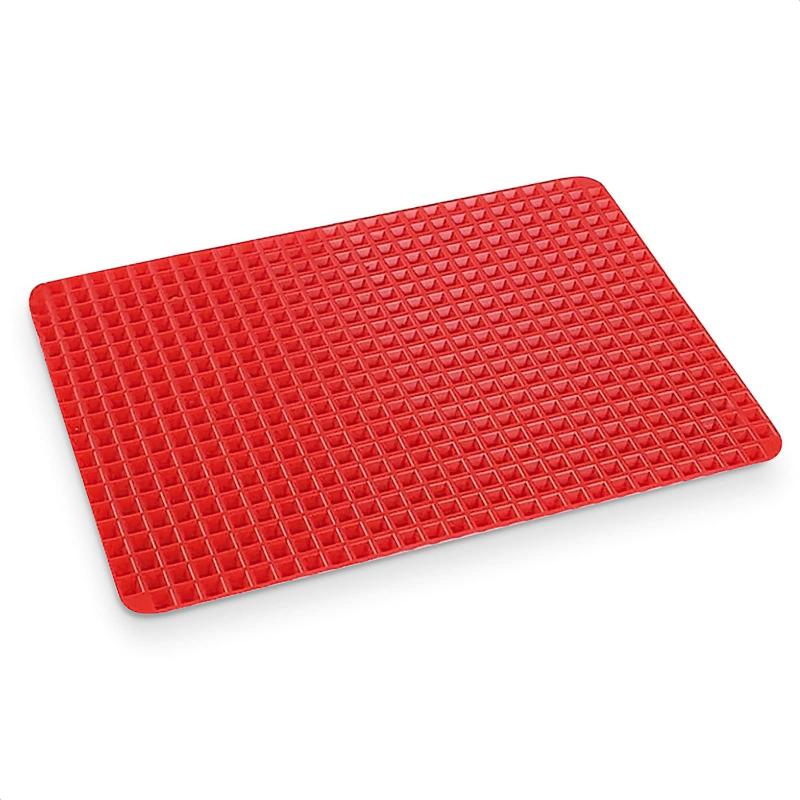 Non Stick Silicone Pyramid Cooking Mat Easy Cleanup