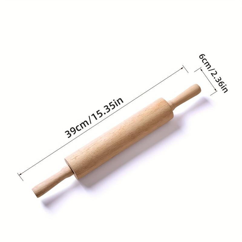 Beech Roller Rolling Pin 360 - Efficient Rolling Noodles - Safer and Effortless