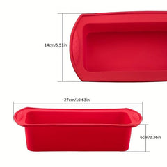 Silicone Loaf Pan 27x14cm Non Stick Bakeware
