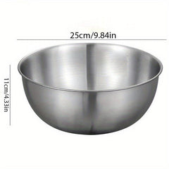 Stainless Steel Mixing Bowl Kitchen Gadgets Home Kitchen Items