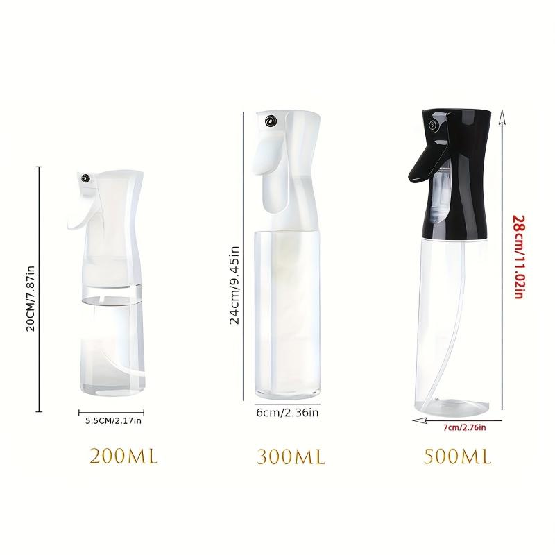 200ml 300ml 500ml PET Baking Sprayer Bottle for Cooking Frying BBQ Hairdressing
