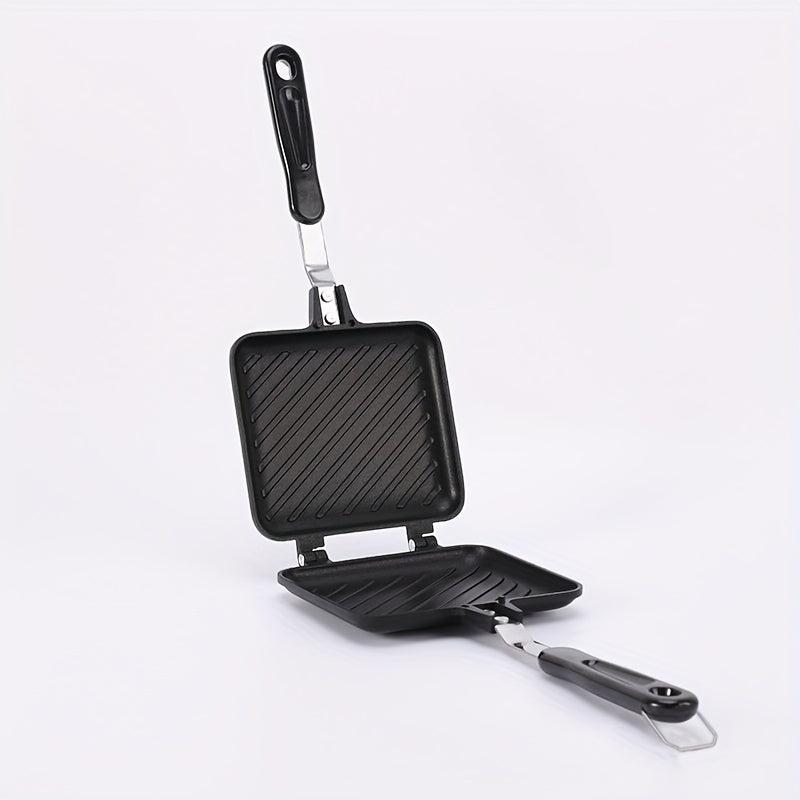 Double Sided Non Stick Grilling Pan for Sandwiches and Waffles