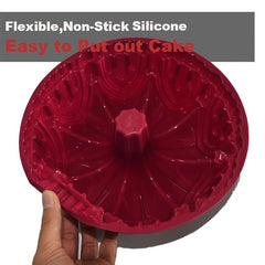 Large Castle Crown Cake Mold Kitchen Baking Silicone DIY Desserts