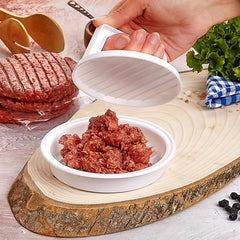 Meat Press Round Burger Stamping Tool BBQ Cake Making Dies Kitchen Gadgets