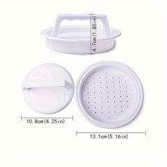 Meat Press Round Burger Stamping Tool BBQ Cake Making Dies Kitchen Gadgets