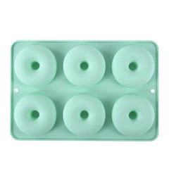 Silicone Donut Pan Non Stick Easy Clean BPA Perfect for Cake Biscuit Bagels Muff