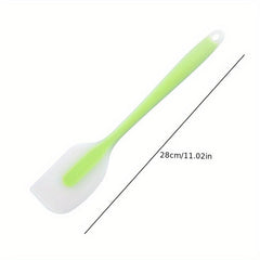 Large Silicone Spatula All-in-One Translucent Avocado Cake Cream