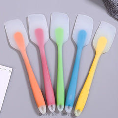 Large Silicone Spatula All-in-One Translucent Avocado Cake Cream