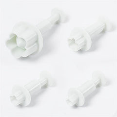 4pcs Petal Spring Press Mold Flap Sugar Cookie Decoration Chip Press Mold