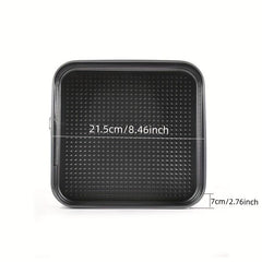 8.46'' Square Cake Pan Non Stick Baking Pan