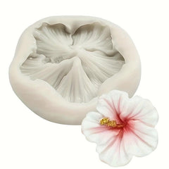 3D Silicone Mold Rosin Flower Fondant DIY Desserts Cake Toppe