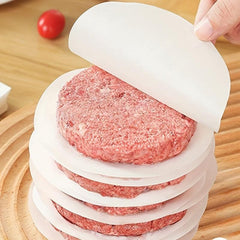 100pcs Parchment Papers Non Stick Wax Paper Sheets For Burgers