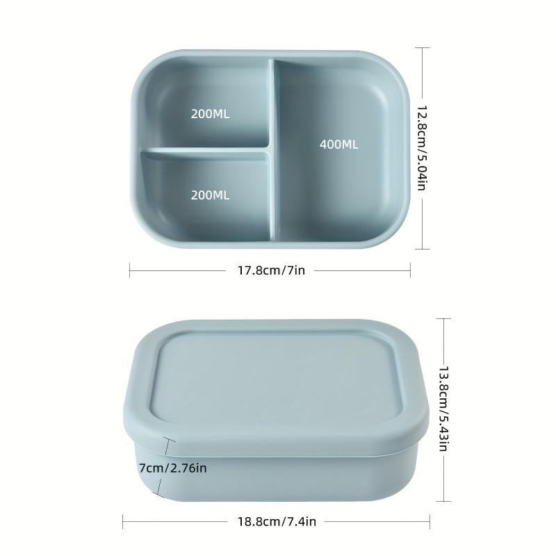 Leakproof Silicone Insulated Lunch Box for Office Workers, Teens, Back to School