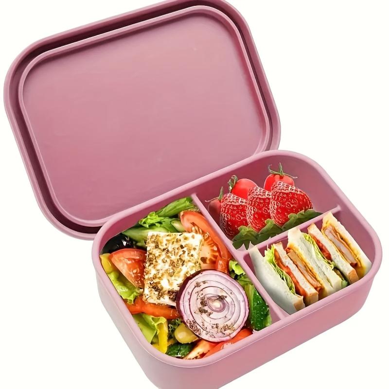 Leakproof Silicone Insulated Lunch Box for Office Workers, Teens, Back to School