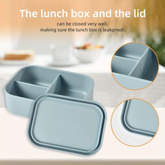 Leakproof Silicone Insulated Lunch Box for Office Workers, Teens, Back to School