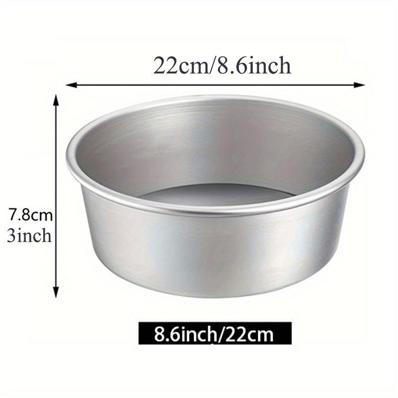 1pc Aluminum Cake Pan with Removable Bottom Baking Mold