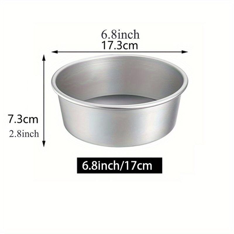 1pc Aluminum Cake Pan with Removable Bottom Baking Mold