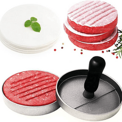 100 Non Stick Patty Paper Sheets - Separates Burgers & Cookies