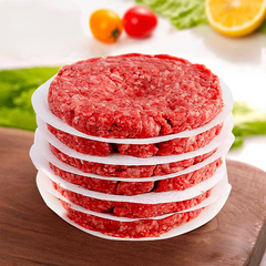 100 Non Stick Patty Paper Sheets - Separates Burgers & Cookies