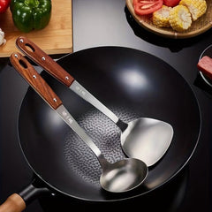 Metal Spatula Wok Spatula Soup Ladle Stainless Steel Kitchen Utensil