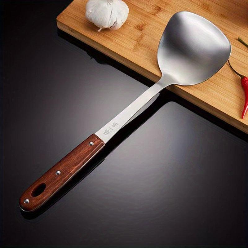 Metal Spatula Wok Spatula Soup Ladle Stainless Steel Kitchen Utensil