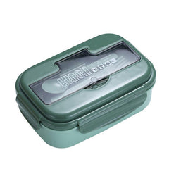 1100ml Bento Box Split Lunch Box with Spoon