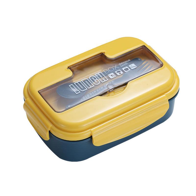 1100ml Bento Box Split Lunch Box with Spoon