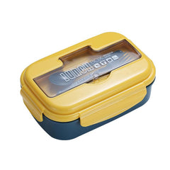 1100ml Bento Box Split Lunch Box with Spoon