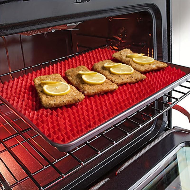Silicone Cooking Mat Pyramid Sheets Non Stick Baking And Cooking Mat