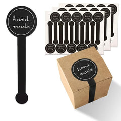 100pcs Long Strips Stickers Baking Decoration Box Seal