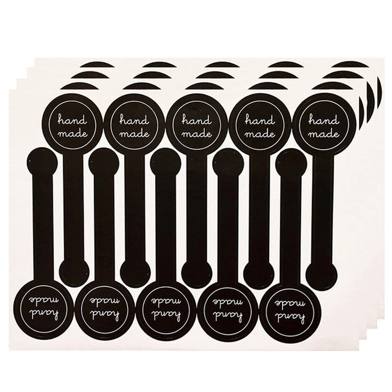 100pcs Long Strips Stickers Baking Decoration Box Seal