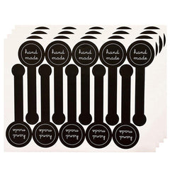 100pcs Long Strips Stickers Baking Decoration Box Seal